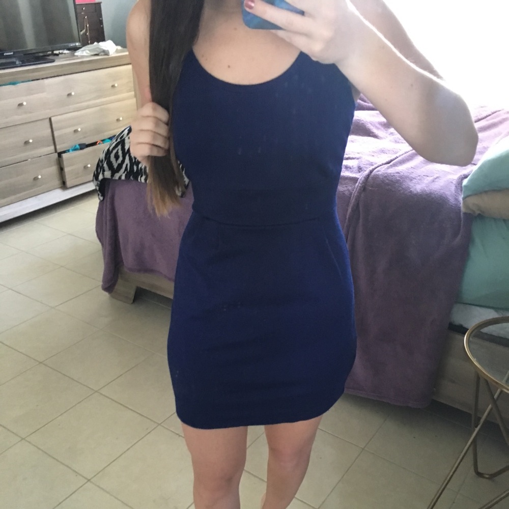 Simple Blue Dress